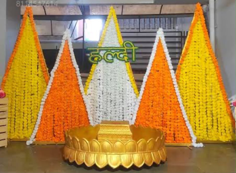 Wedding mandap decoration
